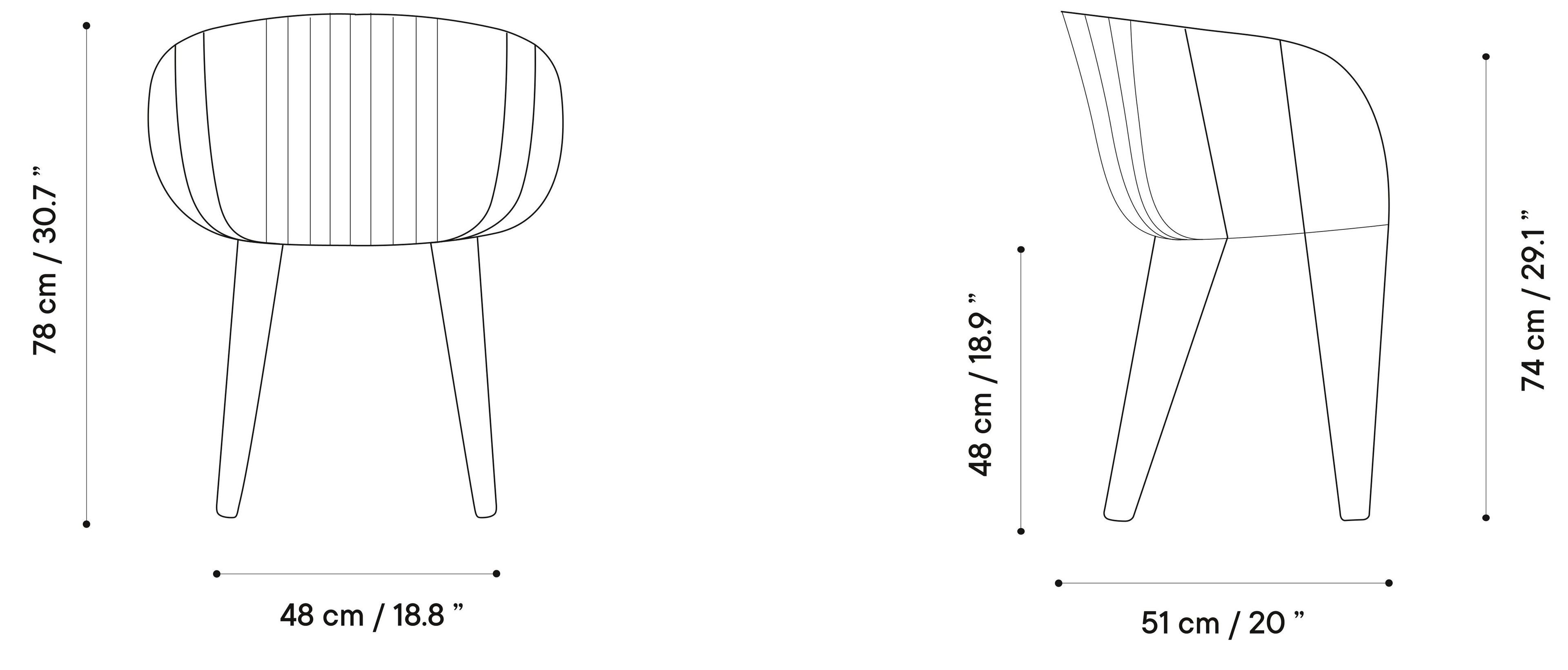 Стальной мягкий штабелируемый садовый стул iSimar оливковое дерево ARCH-00091043 - Вид №5