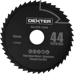 Диск пильный универсальный Dexter Power RW9229 85х15 мм, 44 Т