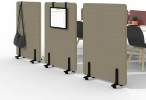 Martex Передвижная тканевая офисная перегородка на колесах Nucleo