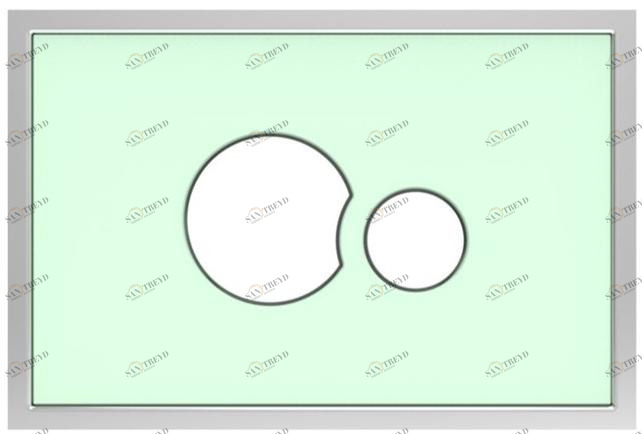 Redi Панель смыва для унитаза из пластика Nicoll P2pc706