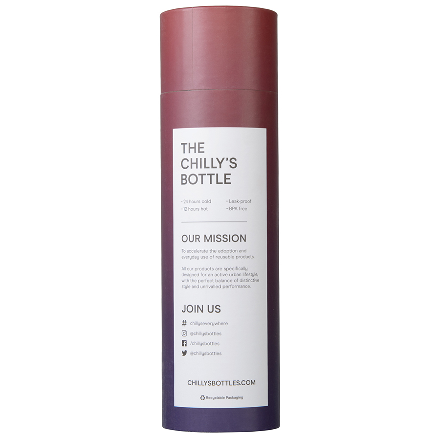 B500GRMARB Термос gradient, matte, 500 мл Chilly's Bottles  - Вид №3