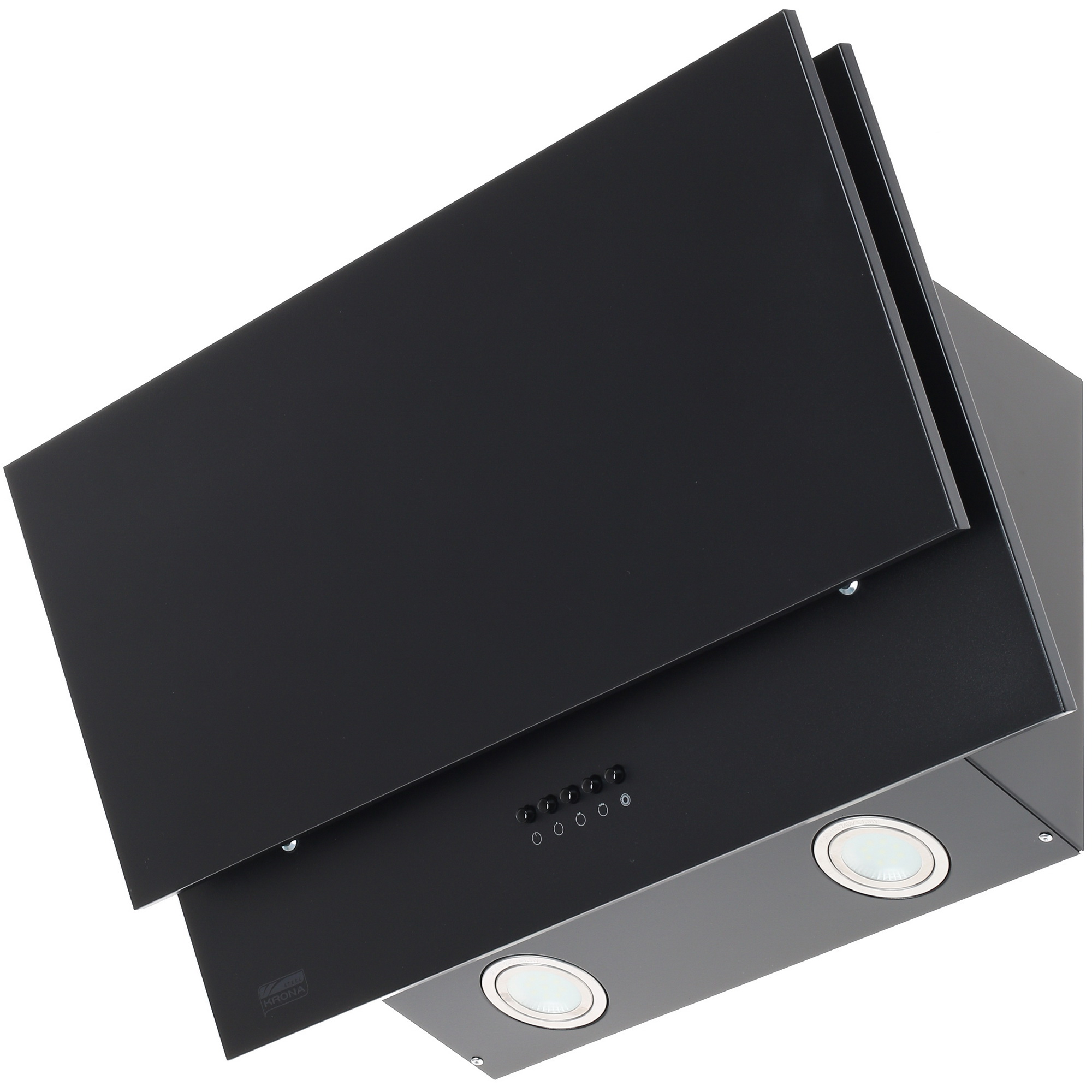 1222077 Вытяжка наклонная KRONA OLLY 600 PB черный/черный STDN-0135377 - Вид №3