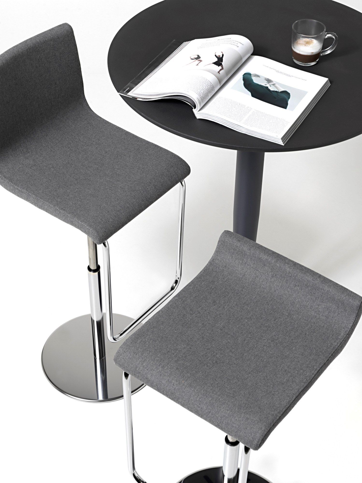 Регулируемый по высоте тканевый стул со спинкой Diemme PRINCE ARCH-00080375 - Вид №4