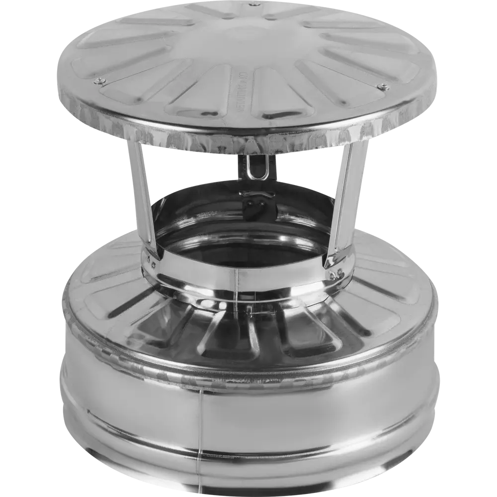 Оголовок Металлик и Ко (430/оцинкованная сталь/0.5 мм) D150x210 мм STLM-2141920 - Вид №1