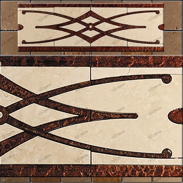 БОРДЮР ИЗ МРАМОРА CL-4 SKALINI CLASSIC CL4