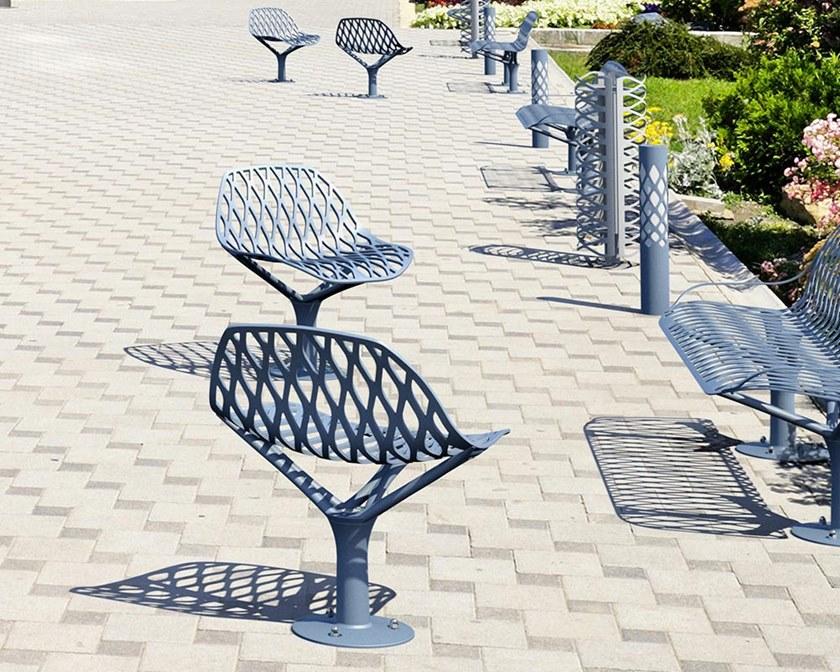 GHM-ECLATEC Стул из металла Kea sun-id-1489883 - Вид №1