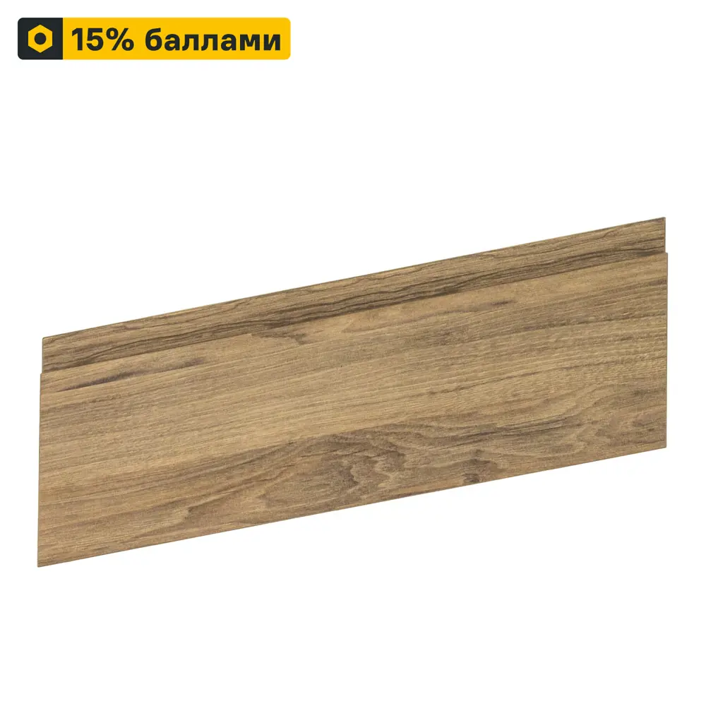 Фасад DELINIA ID для духового шкафа Токио 44.7×16.7 см в оттенке темное дерево 86423451 STLM-0864548