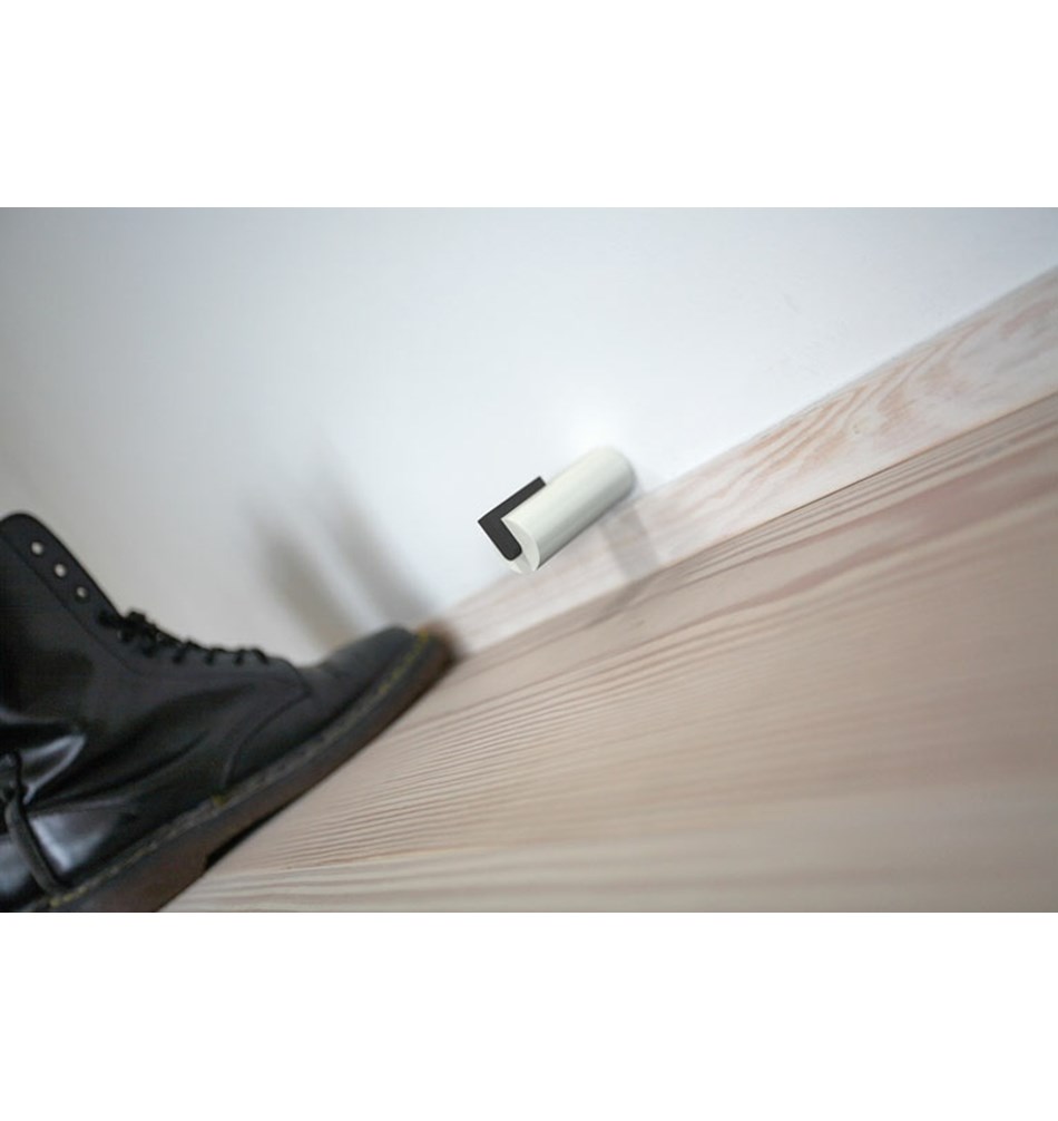 FROST Дверной упор 2, 75 мм » белый / черный   N1931-1-W  - Вид №2