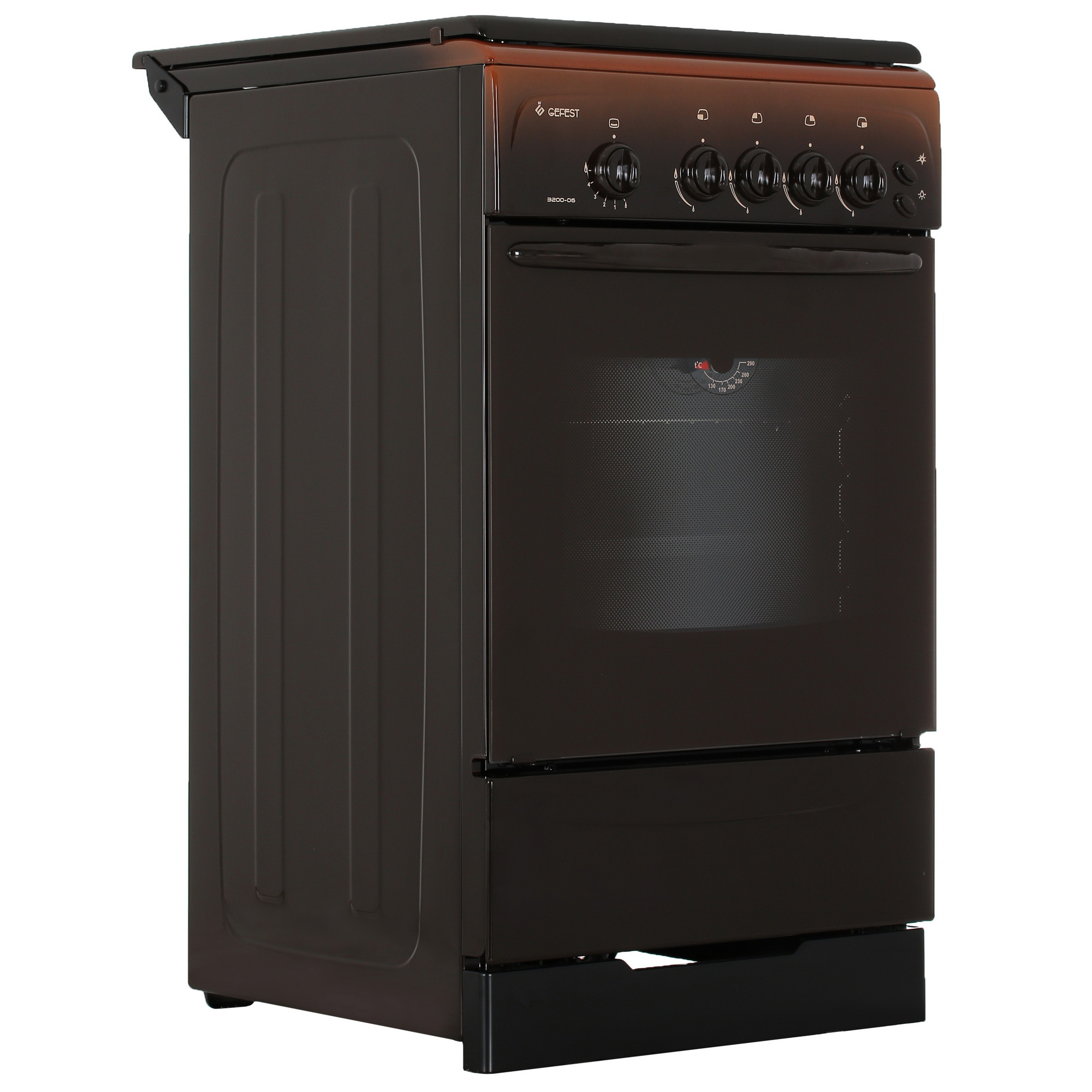 0174739 Газовая плита Gefest 3200-06 К19 коричневый STDN-0092747 - Вид №1