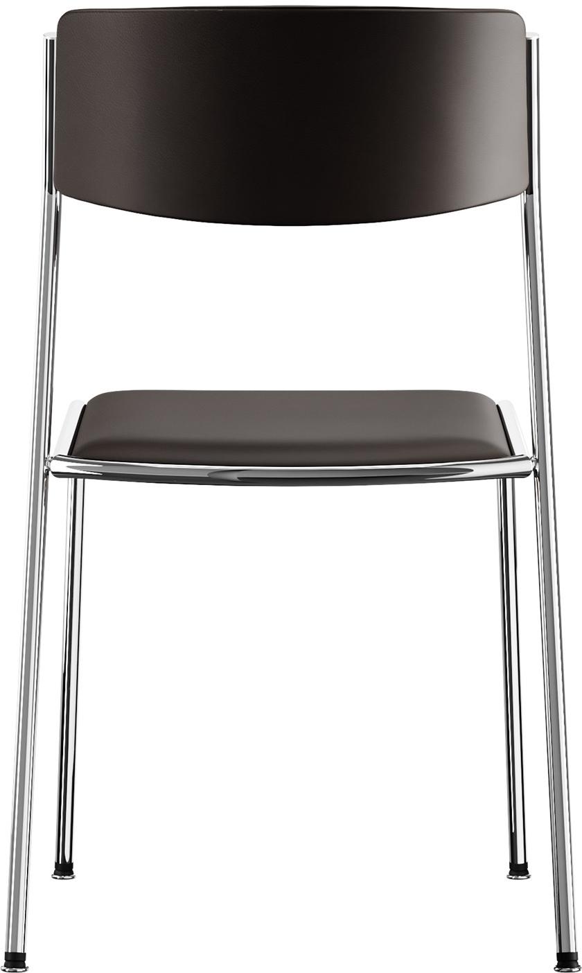 horgenglarus Накладной стул из фанеры с открытой спинкой  8-360  - Вид №9