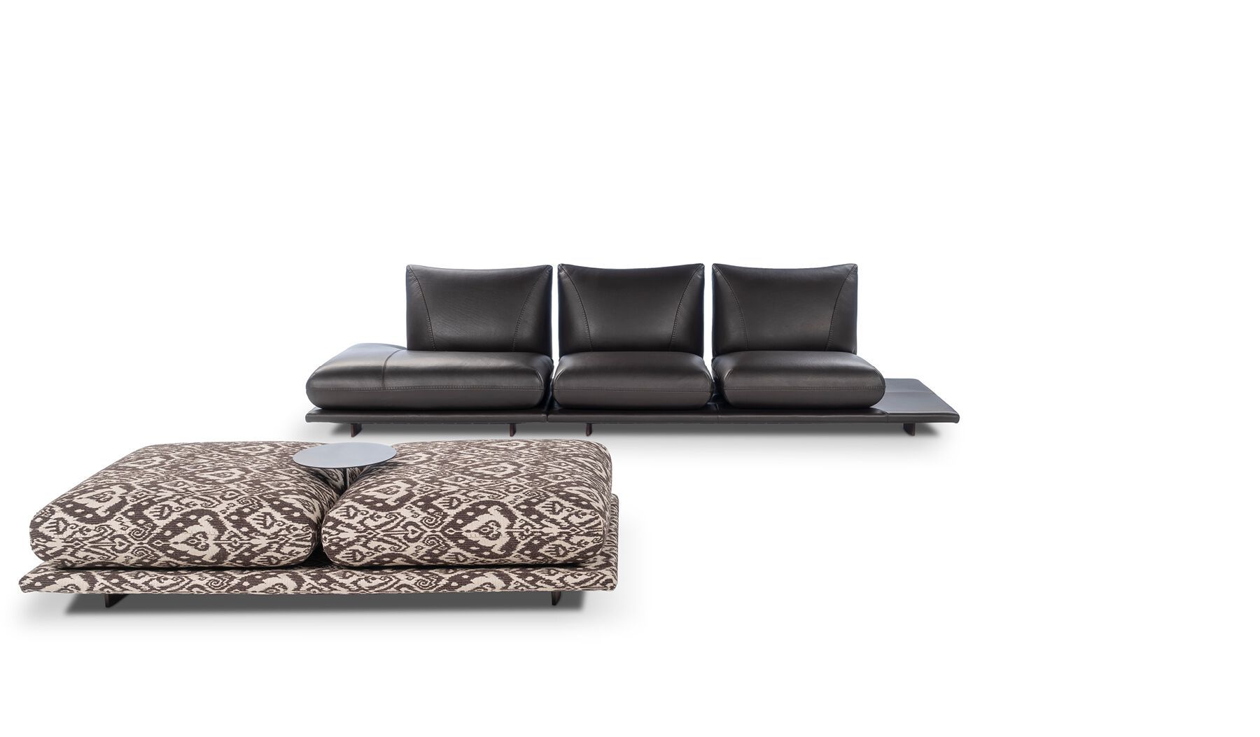 Мягкая скамейка из ткани Calia Italia Superior ARCH-00013905