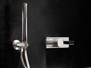 Стальной ручной душ с гибким