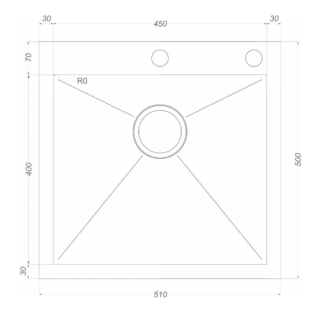 Кухонные мойки Eco Marino SMV-Z-510.B SEAMAN  - Вид №1