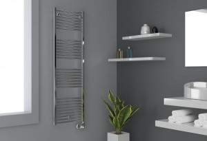 3581646110013 Cordivari Lisa-22 Electric, полотенцесушитель электрический 1385/500, цвет хромированая сталь