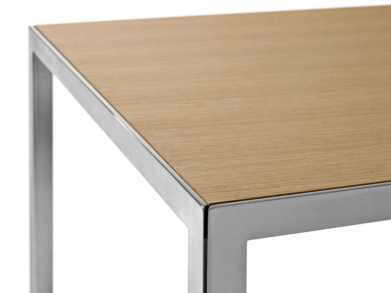 Прямоугольный стол из стали и дерева B&B Italia THE TABLE ARCH-00105222 - Вид №1