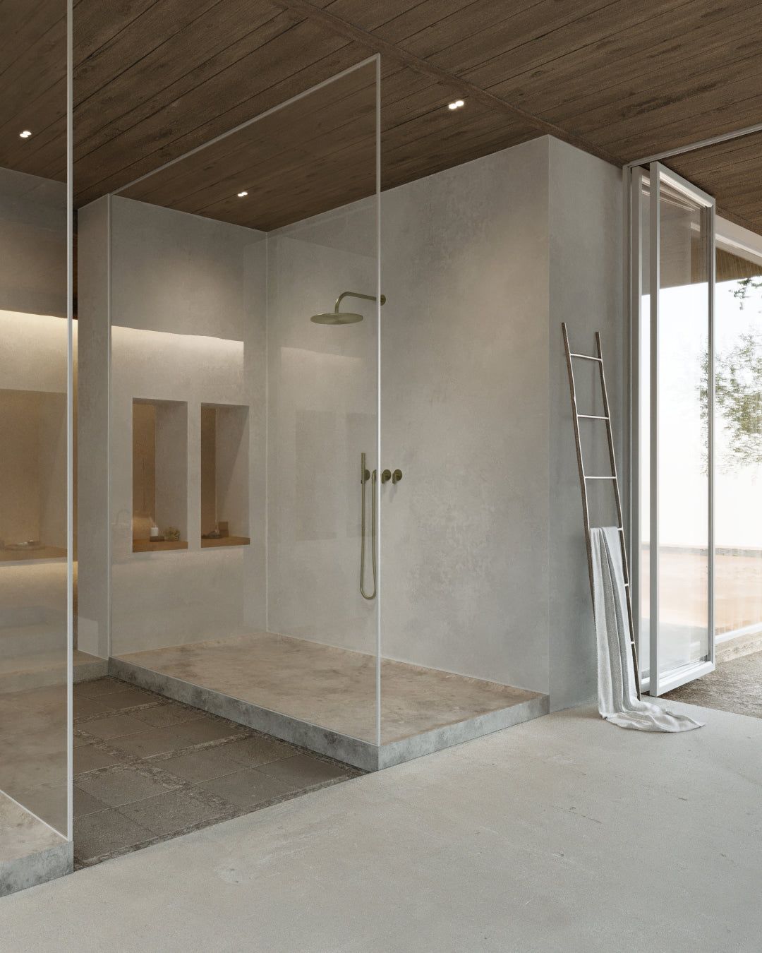 Поддон для душа из натурального камня COCOON Maison ARCH-00070994 - Вид №1