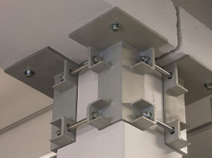 Система ограничения балки-столба