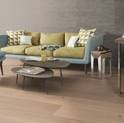 Инженерная доска Boen Chaletino Nature White Дуб Натур (Гладкая) 2750х300 мм EICY3MFD - Вид №1