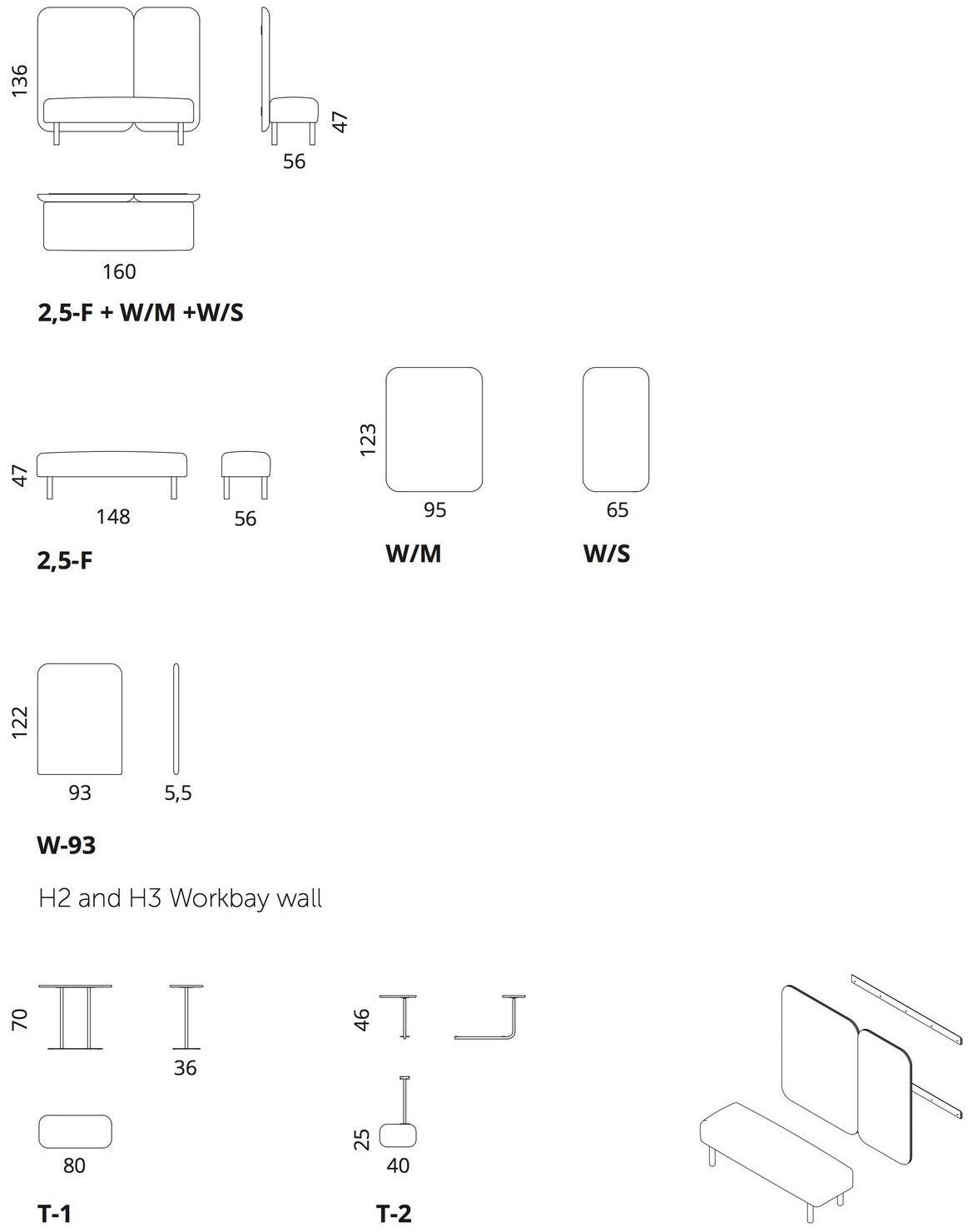 SOFTREND Шумопоглощающая модульная офисная перегородка из ткани August sun-id-1370425 - Вид №5