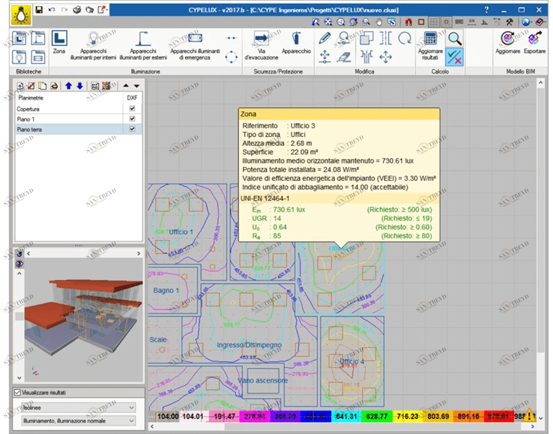 ATH ITALIA software Программное обеспечение для расчета освещения Cypelux sun-id-1438175