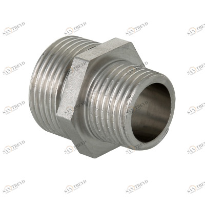 VTi.580.I.0504 Фитинг из нержавеющей стали – ниппель переходной Valtec 3/4 х 1/2" 
