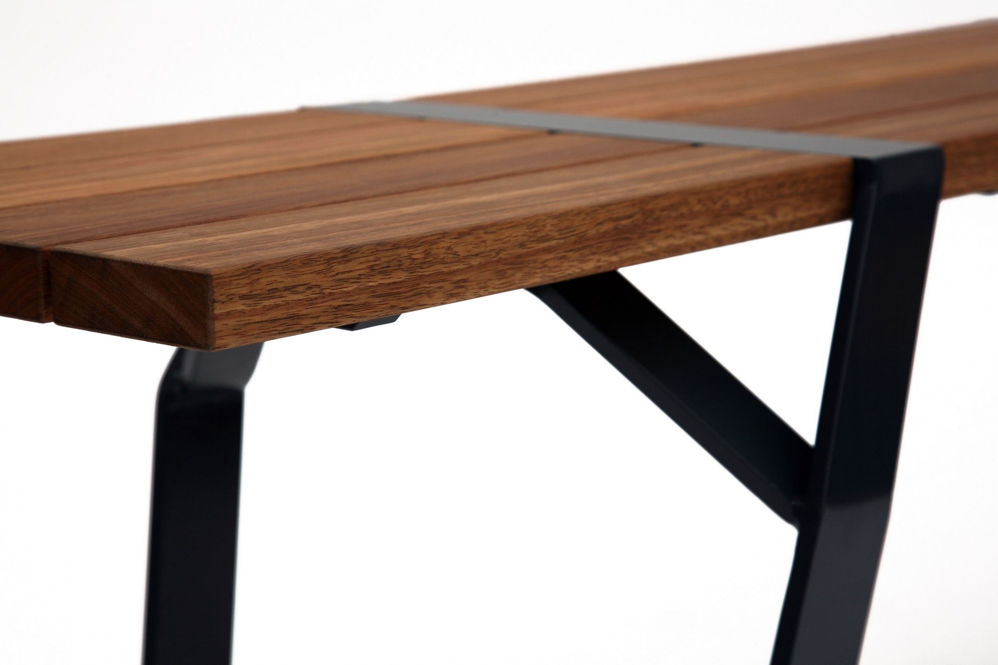 Прямоугольный стол из стали и дерева Ross Gardam ARCH-00065777 - Вид №2