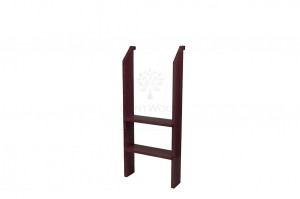 1944 Лестница внутренняя 2 ступени лиственница мореная Alyarus