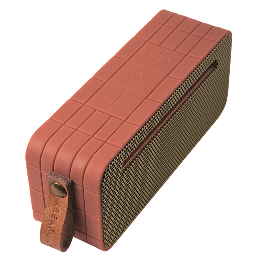 Kfng72 Колонка беспроводная с ремешком amove, коралловая KREAFUNK  - Вид №4