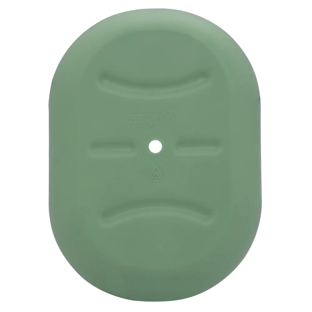 Мыльница BEROSSI Aqua LM с антискользящим дном в цвете Зеленая миля 85500174 STLM-0063436 - Вид №4