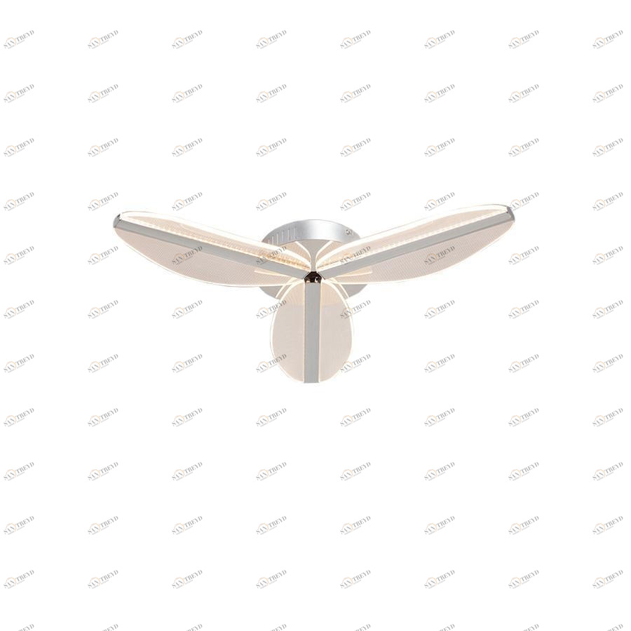 Люстра потолочная серебристая Vitaluce V4697-9/3PL VITALUCE ДИЗАЙНЕРСКИЕ 00-3888700 Серебро 