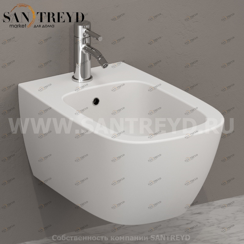 GNS09BO Биде подвесное GENESIS Ceramica Globo