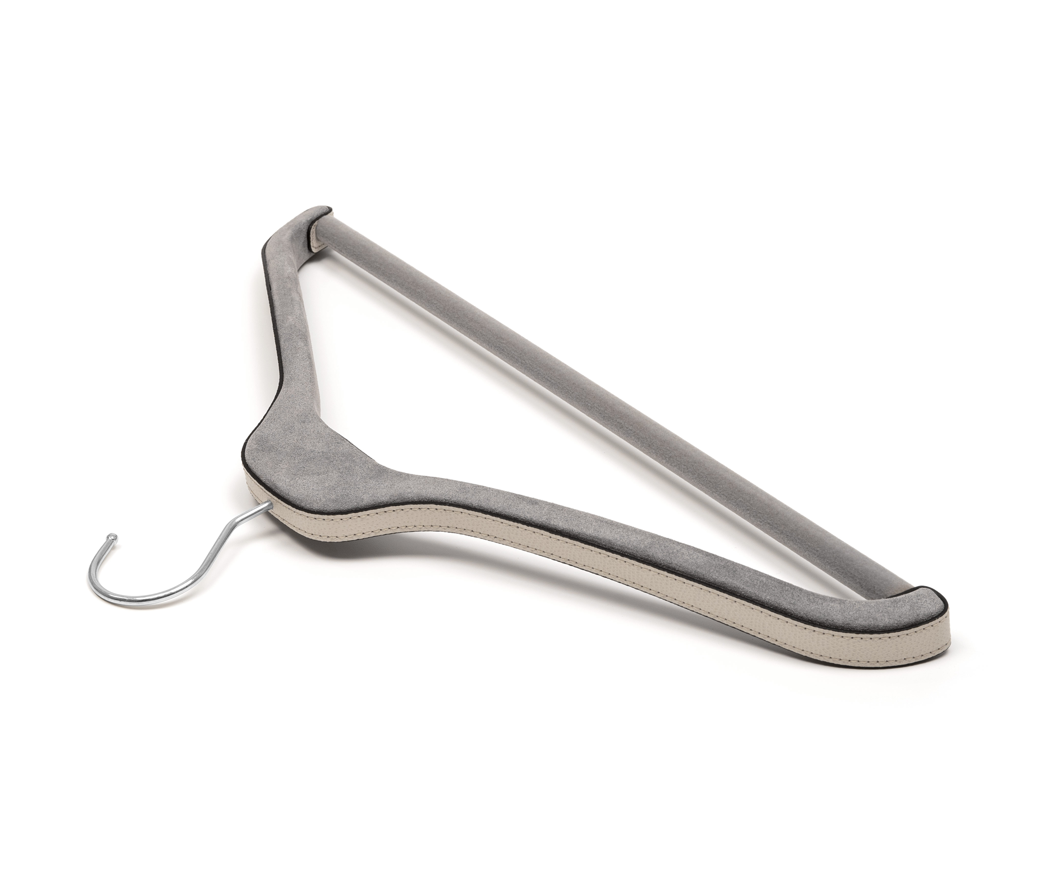 Вешалка для брюк - 43X2,5 см / гладкая кожа_coffee Pinetti 00.1062.050.015 - Вид №1