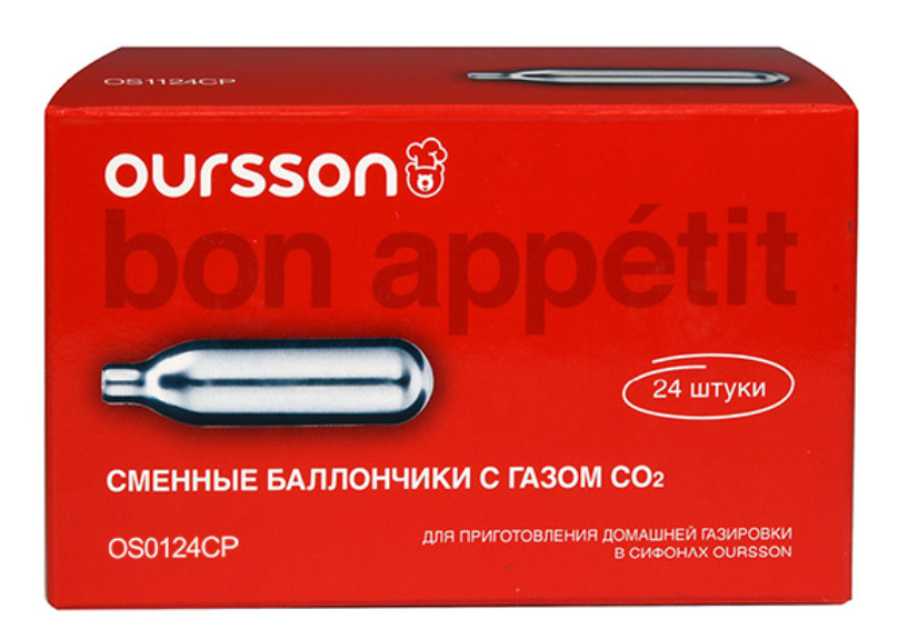 9185264 Газовый баллон для сифонов Oursson OS0124CP/SS STDN-0133657