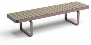 VESTRE Скамья из стали и дерева без спинки Forum