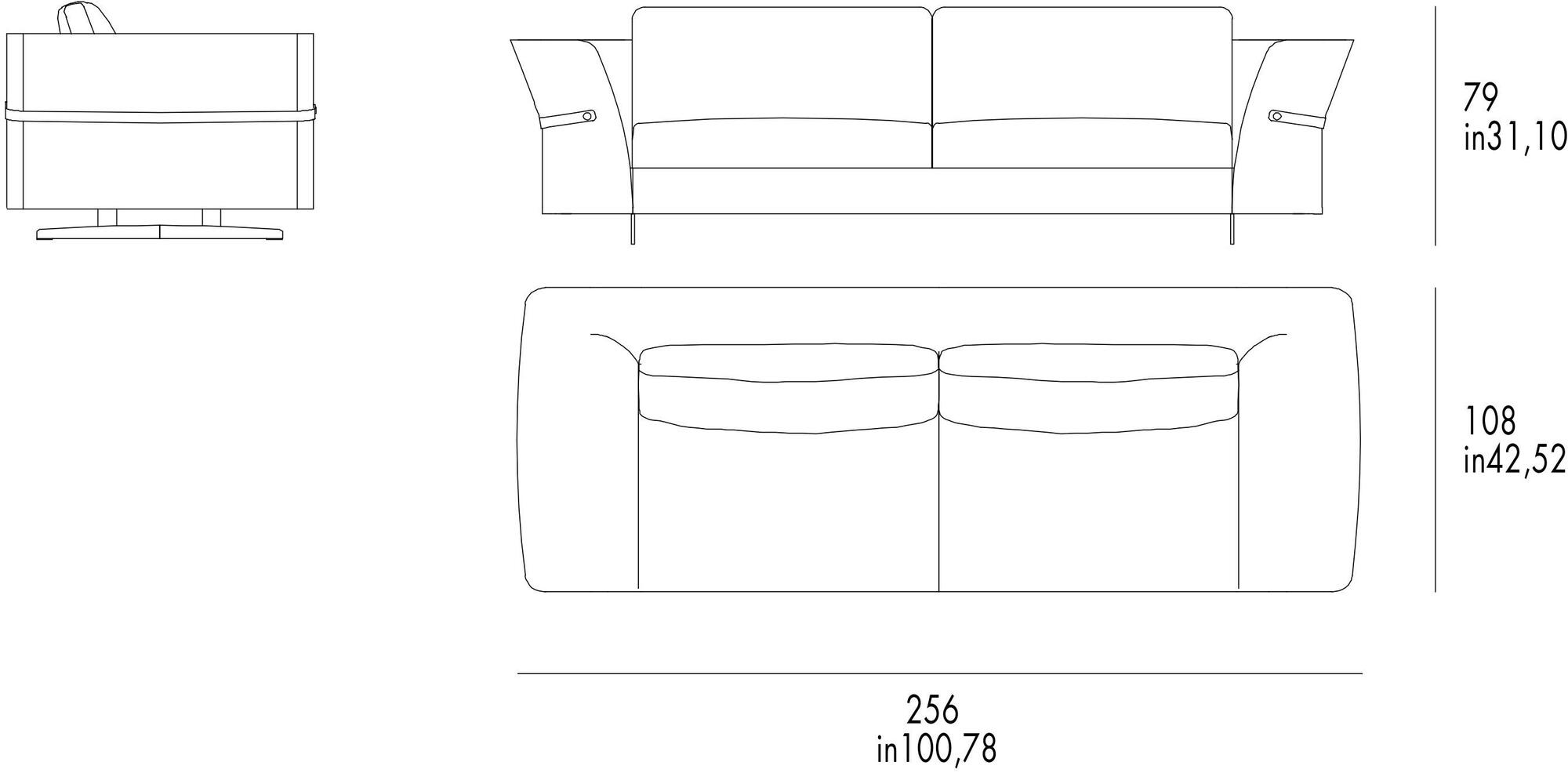 Grilli Кожаный диван  720303  - Вид №2