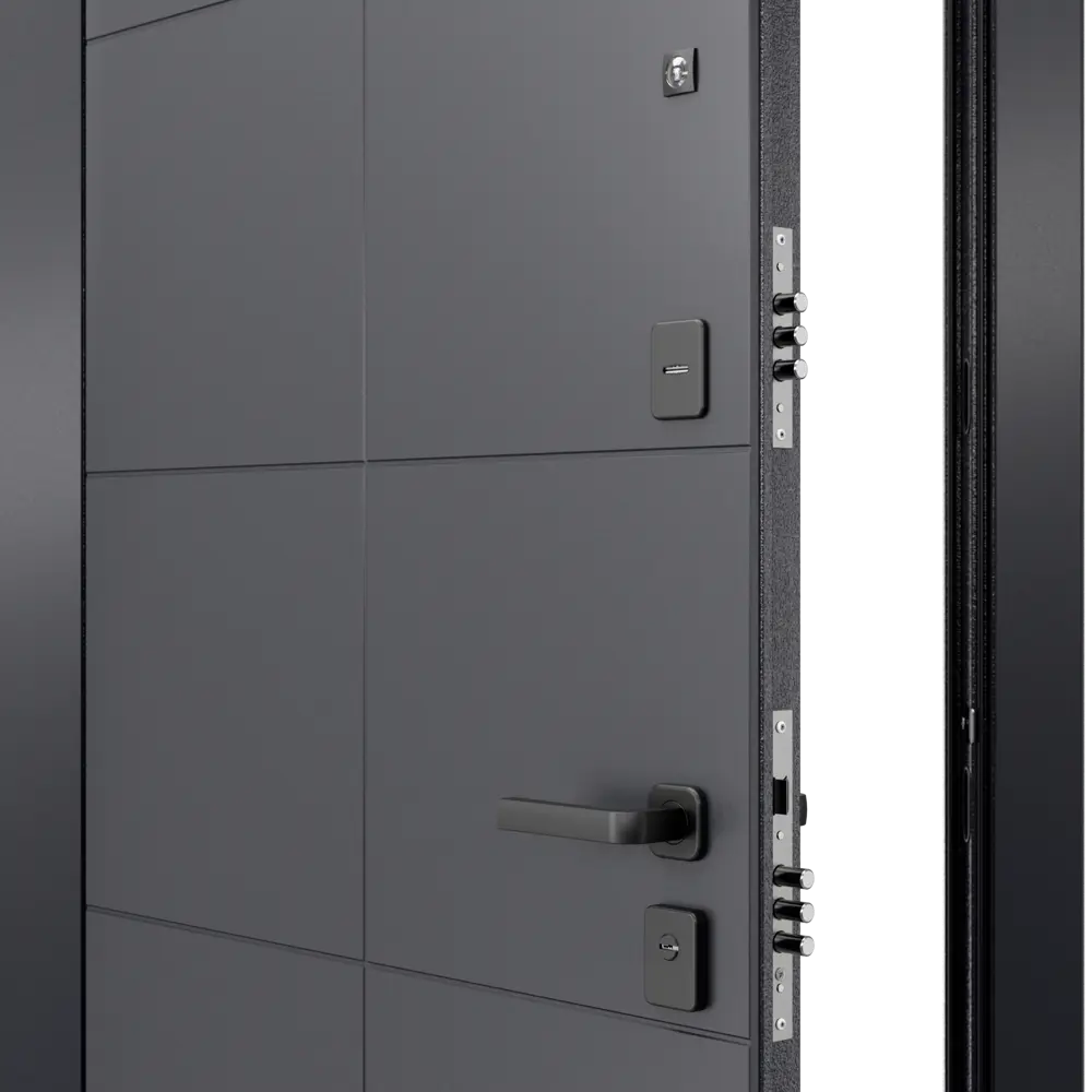 Входная дверь Гибсон 86x205 см левая айвори с зеркалом TOREX STLM-2058302 - Вид №7