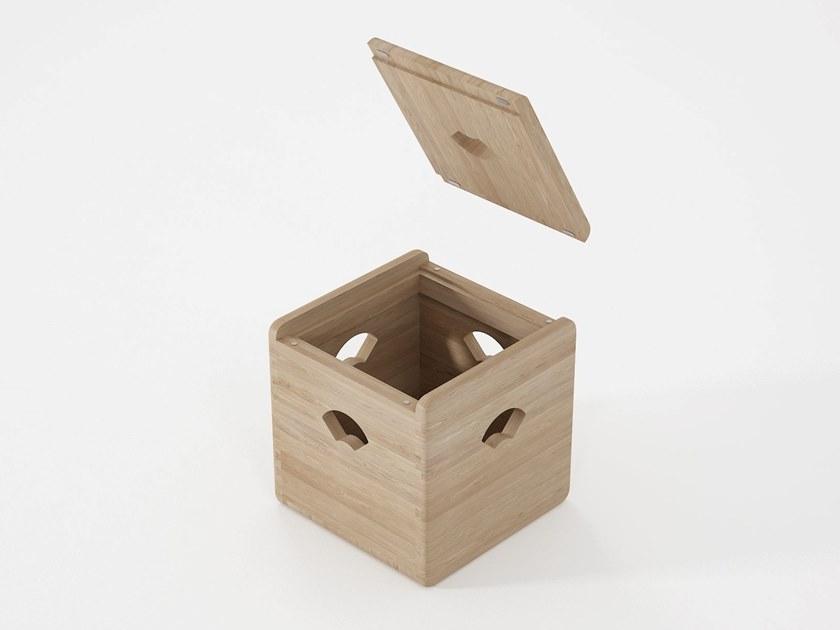 KARPENTER Пуф для хранения из массива дерева East Ea09-oo, ea09-wo - Вид №2