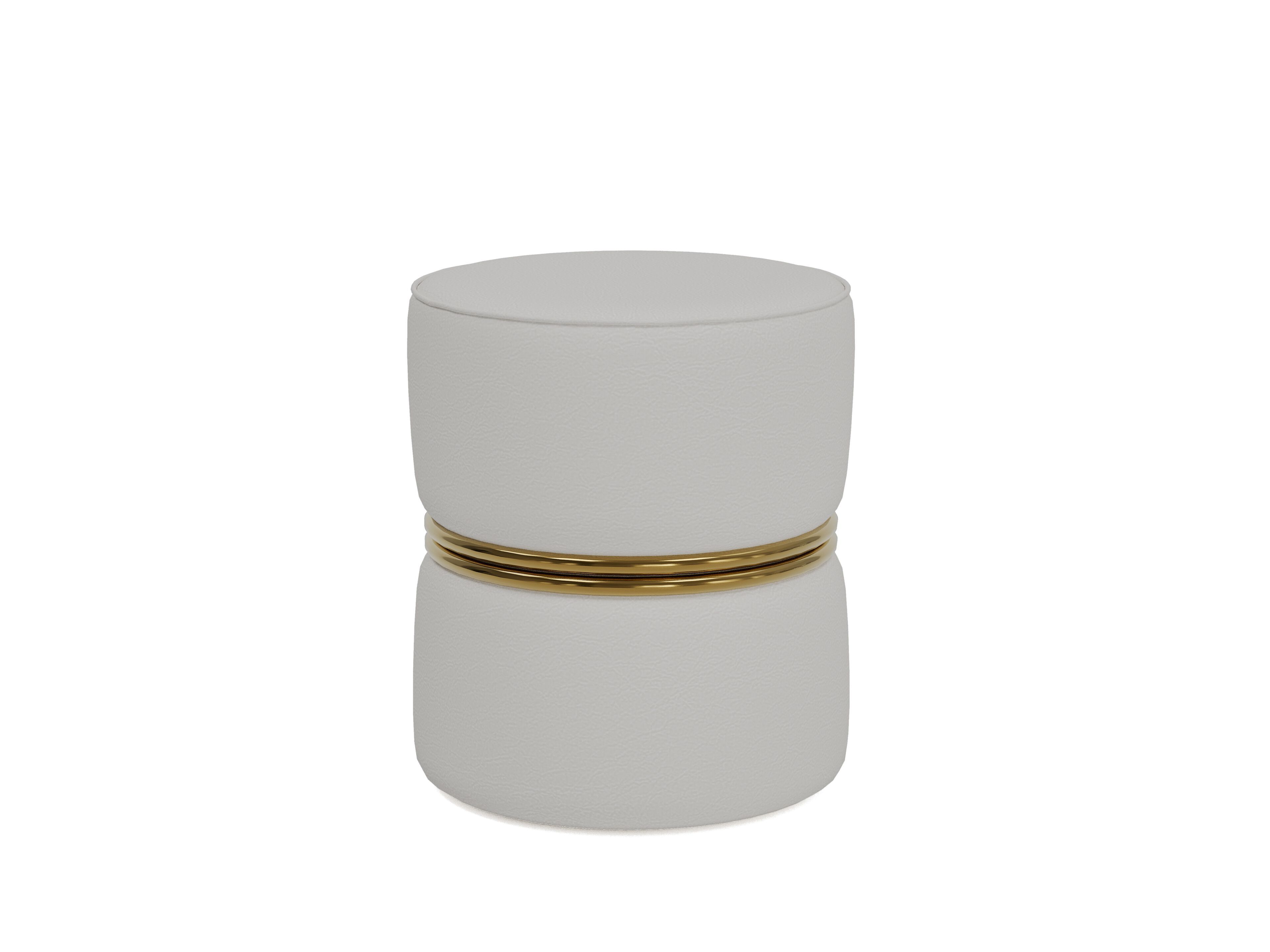 Круглый пуф из ткани GUERRA VANNI Studio Privè ARCH-00095430