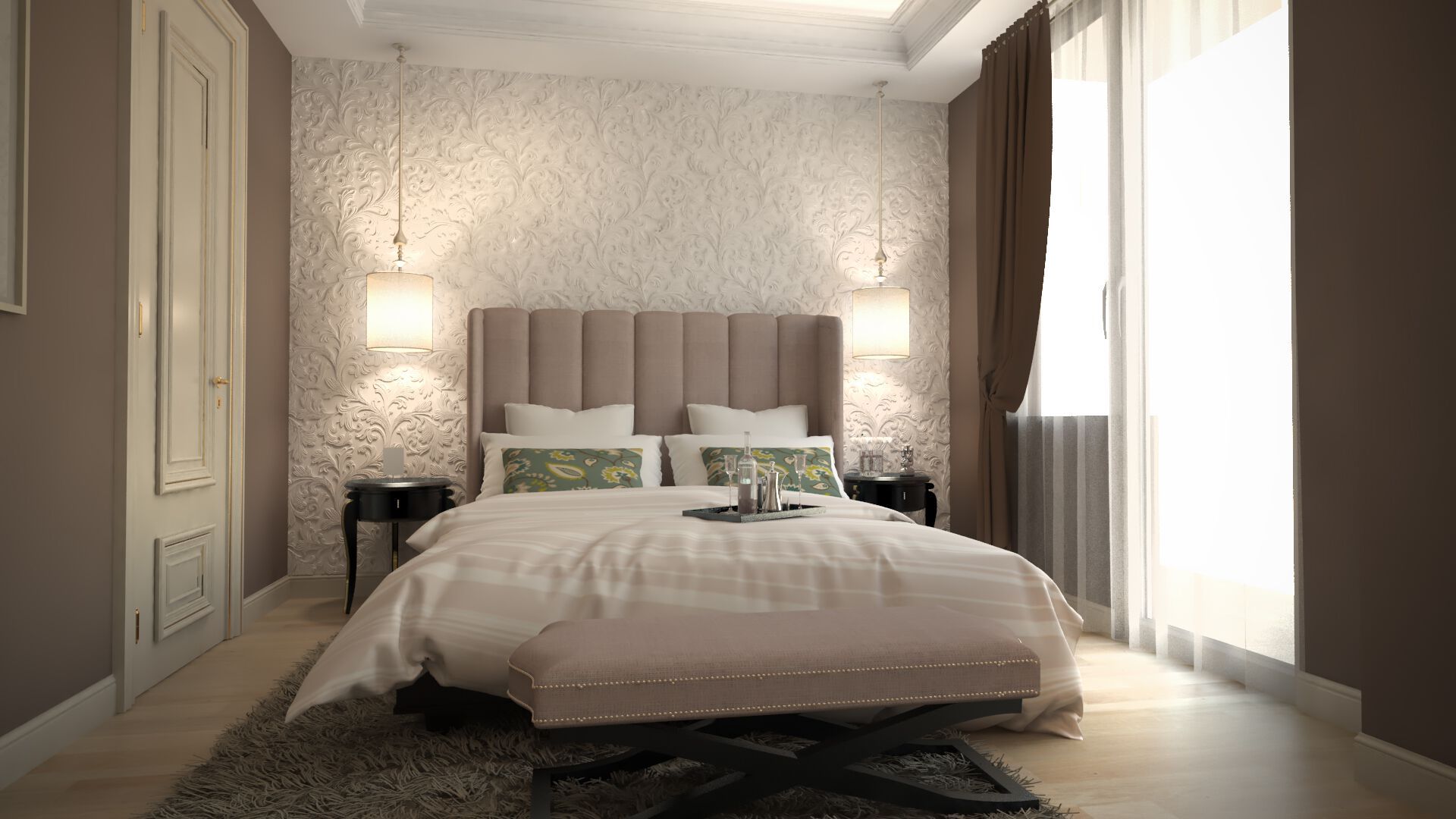 Трехмерное гипсовое покрытие WallDeco C-Classic ARCH-00141317 - Вид №3