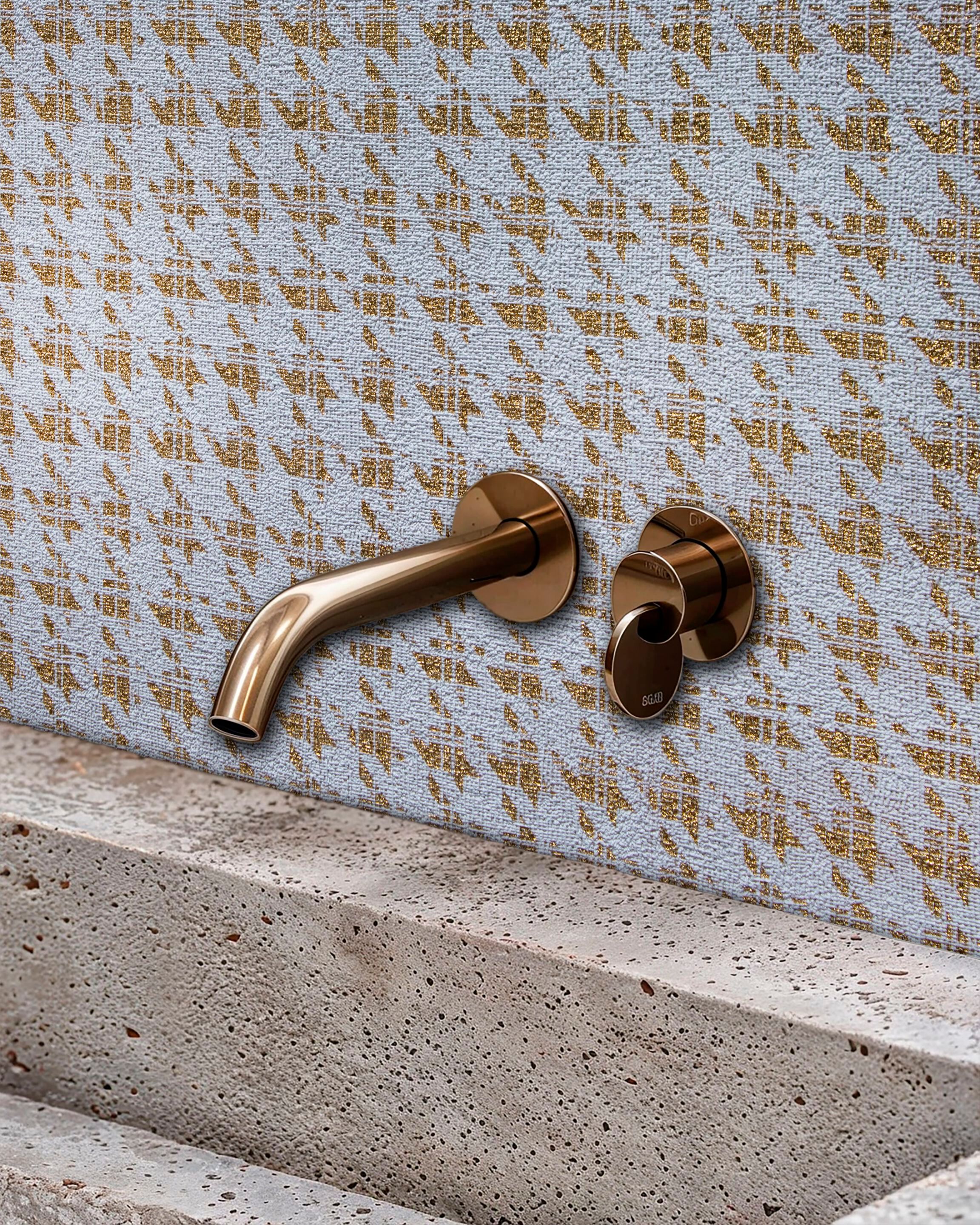 Обои с рисунком из целлюлозного волокна Officinarkitettura® Les nombre d'or ARCH-00060779 - Вид №6