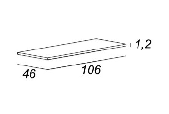 Мебель для ванной CEZARES BELLAGIO 105 Grafite - Вид №10