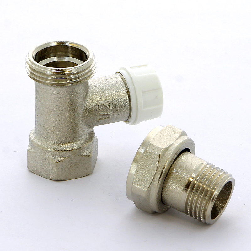 Вентиль НВ для радиаторов обратный с разъемным соединением ITAP 1/2" 29612 - Вид №1