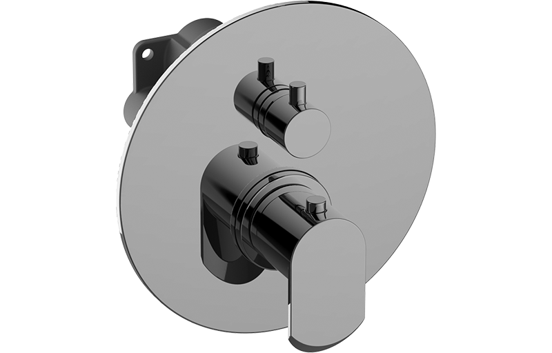 E-18037-LM45E-T 3/4“ Внутренний термостат с переключателем на три выхода - Внешняя часть GRAFF Phase