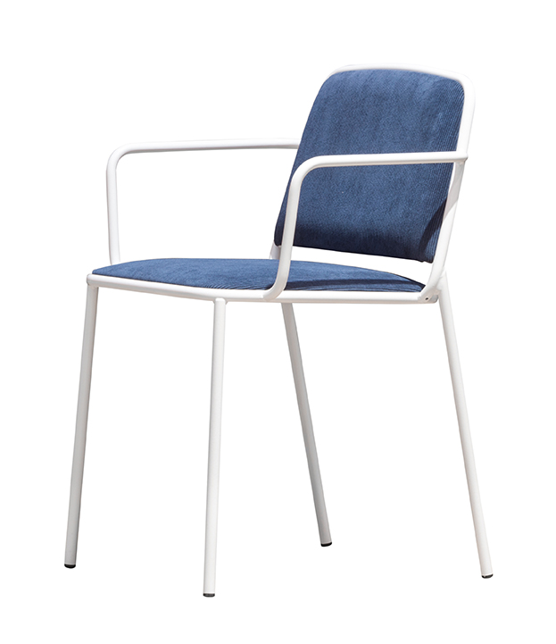 Ring 671 Кресло со стальным каркасом, 4 ножки. Сиденье и спинка мягкие. Et al. Ring - Вид №8