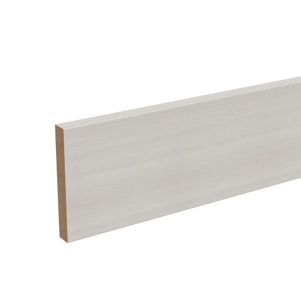 Добор 2050x150x8 мм финиш-бумага ламинация цвет лиственница белая КРОНОПРОФИЛЬ STLM-2096822