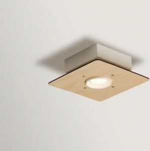 Milan Iluminacion Квадратный потолочный точечный светильник ясень  6707