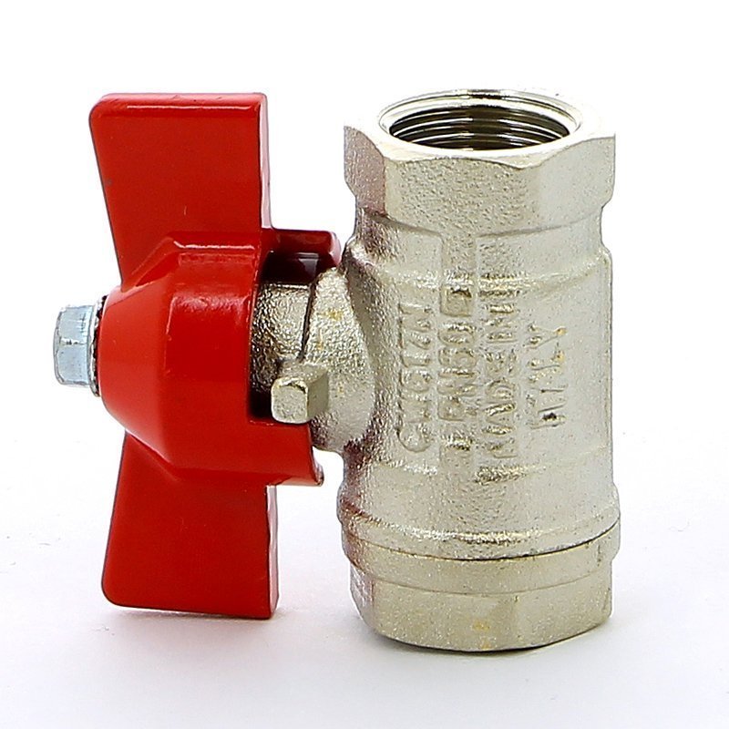 Кран шаровый ITAP 3/8'' ВВ бабочка IDEAL 09238 - Вид №1