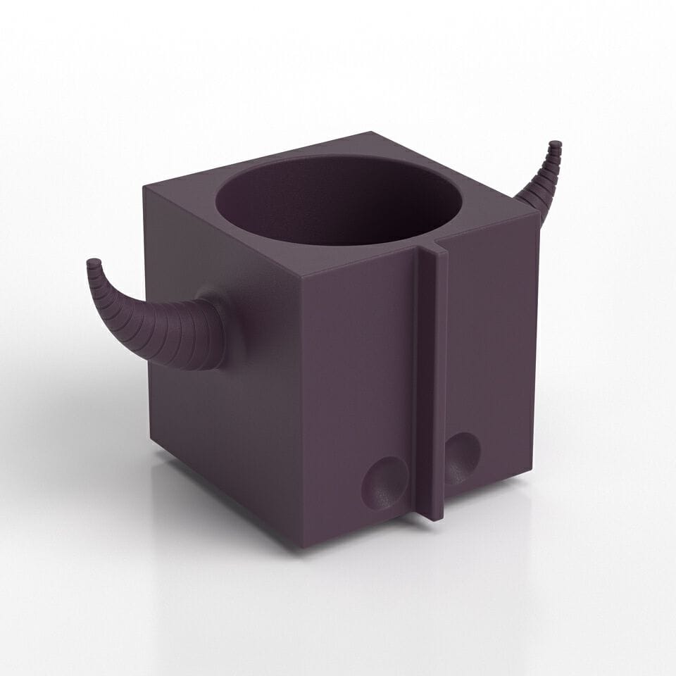 Квадратный полиэтиленовый садовый горшок Lyxo Design FERA OROT ARCH-00029933 - Вид №11