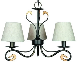 Подвесная люстра Omnilux OML-34903-03 OMNILUX ДИЗАЙНЕРСКИЕ 184638 Бежевый