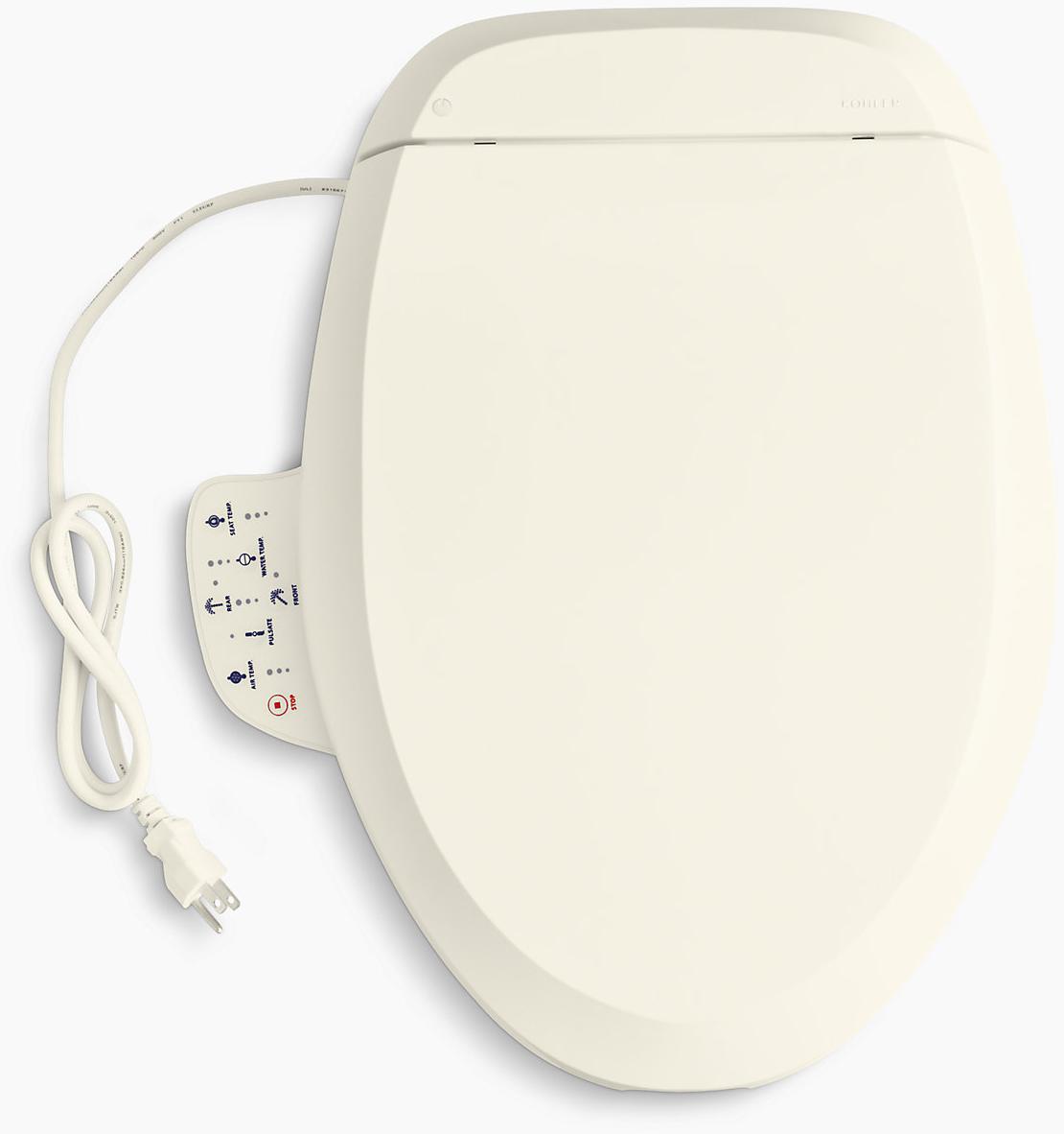 KOHLER C3-125 удлиненное сиденье для унитаза для биде K-4737-96  - Вид №10